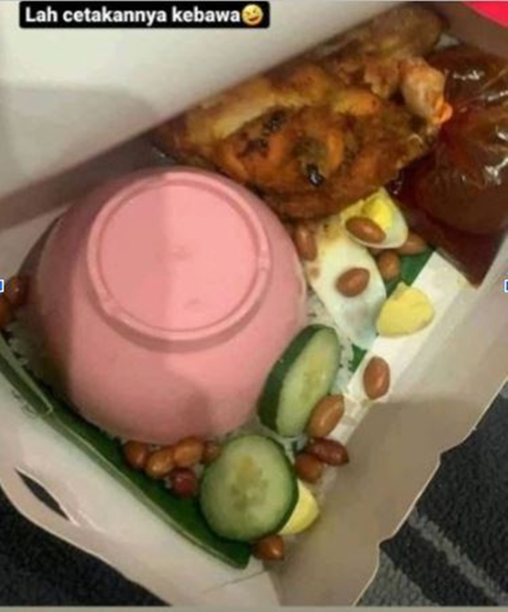 Potret lucu isi nasi kotak yang bikin geleng-geleng kepala